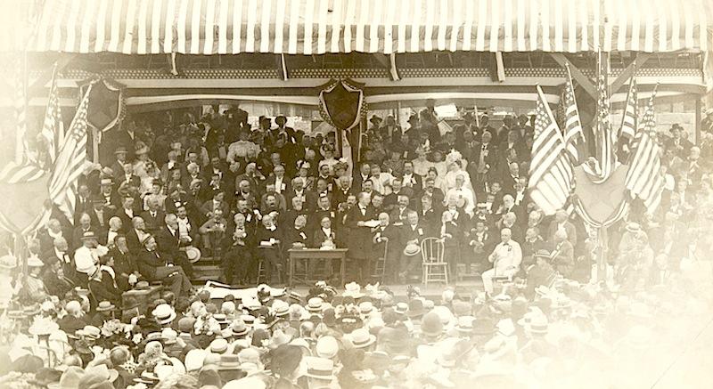 Laying the Cornerstone