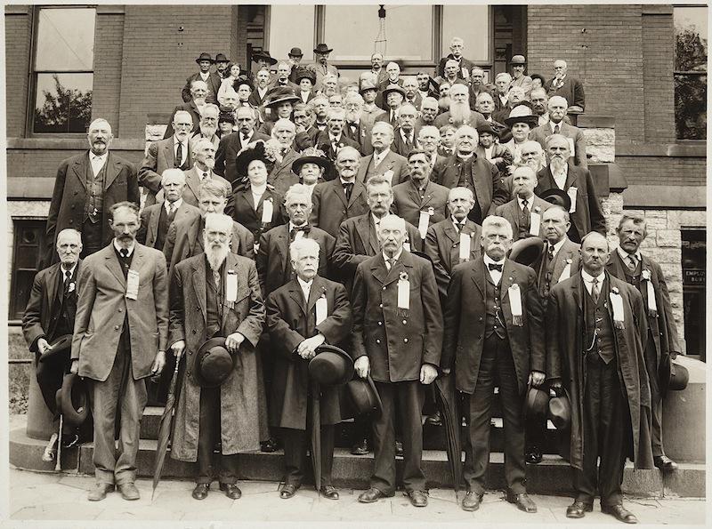 Group of Minnesota Veterans of the American Civil War