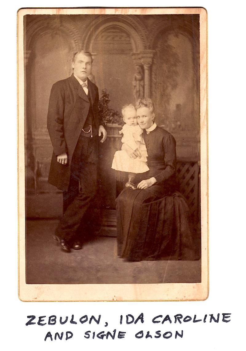 Zebulon and Caroline Family Portrait