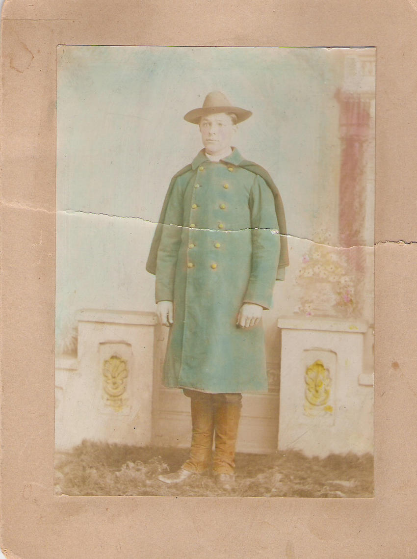 Charles S. Grant in uniform for the Spanish-American War