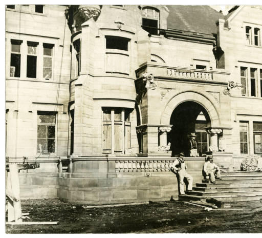 Albert Corwin and Schlink brothers, Turnblad mansion, ca 1908
