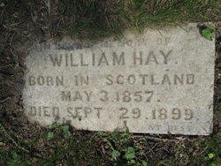William Hay grave marker, Oakland Cemetery