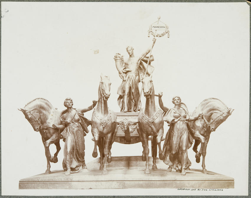Quadriga sculpture, 1907