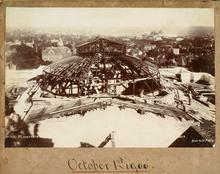 Minnesota State Capitol, Senate Dome Iron framework, October 1, 1900